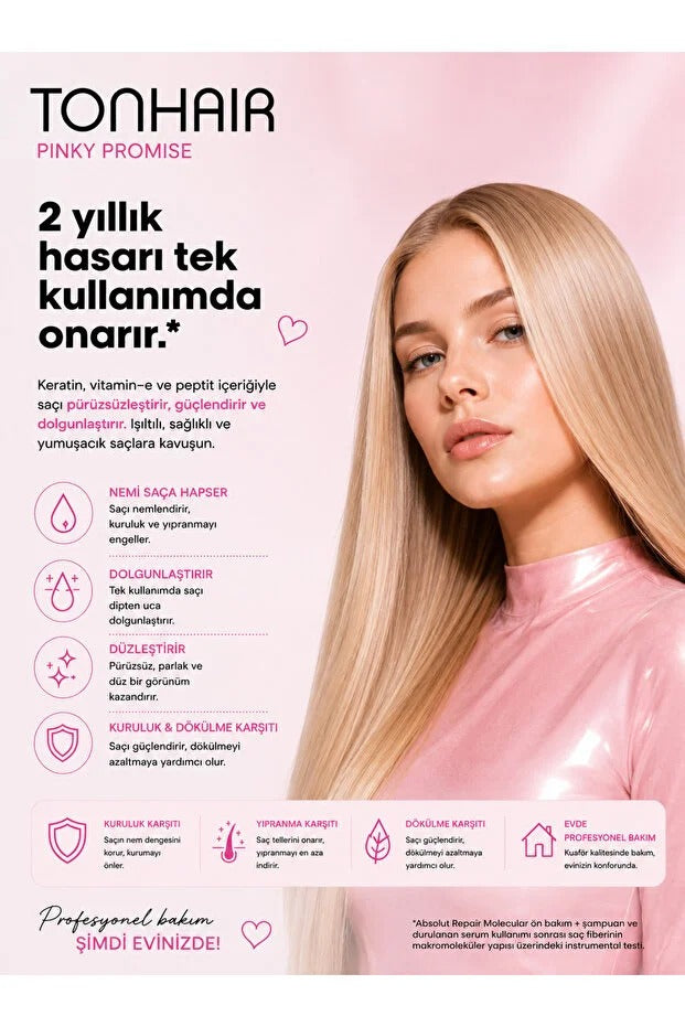Tonhair Pinky Promise Düzleştirici Bakım