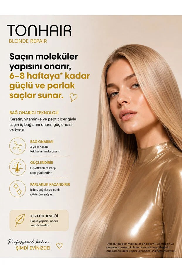 TONHAİR Blonde Repair Onarıcı Bakım Kremi